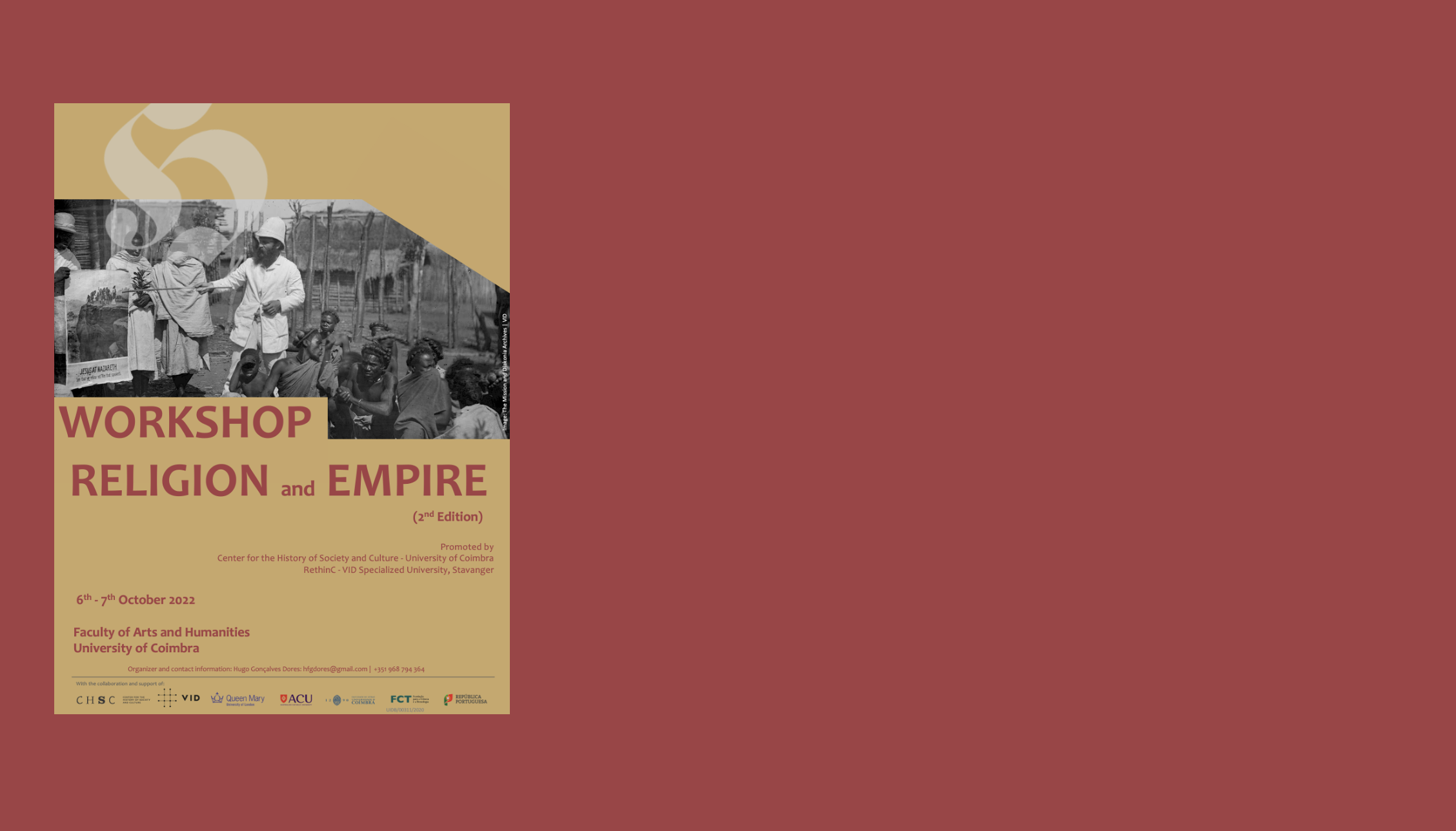 Workshop Religion and Empire