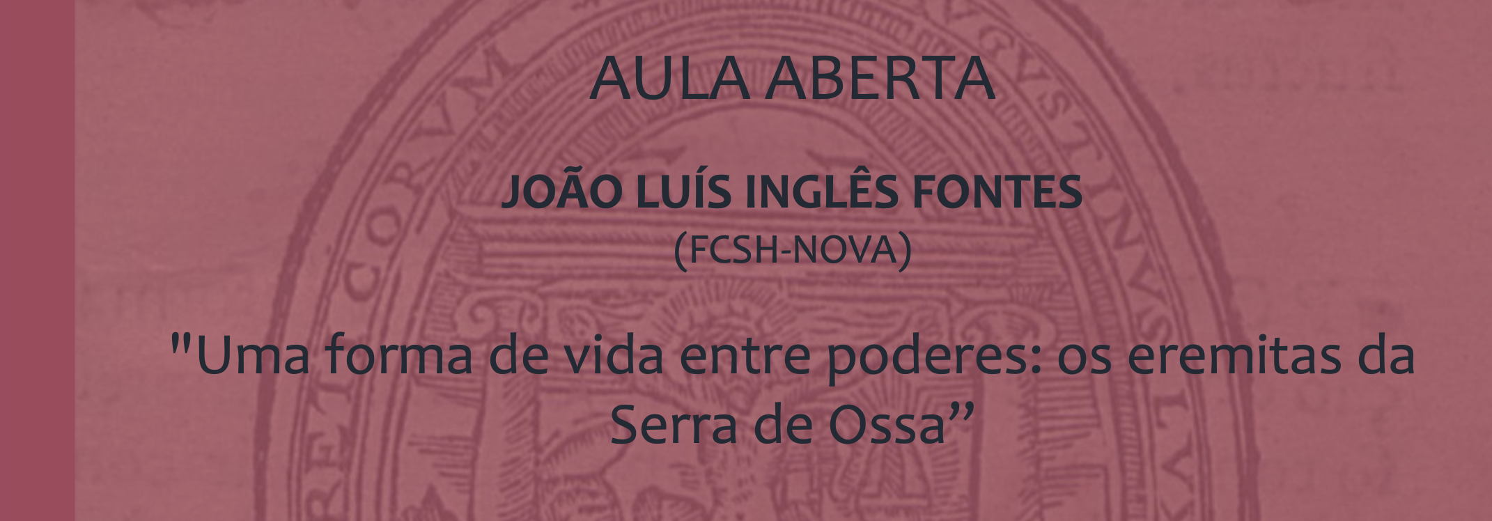 Open class by João Luís Inglês Fontes
