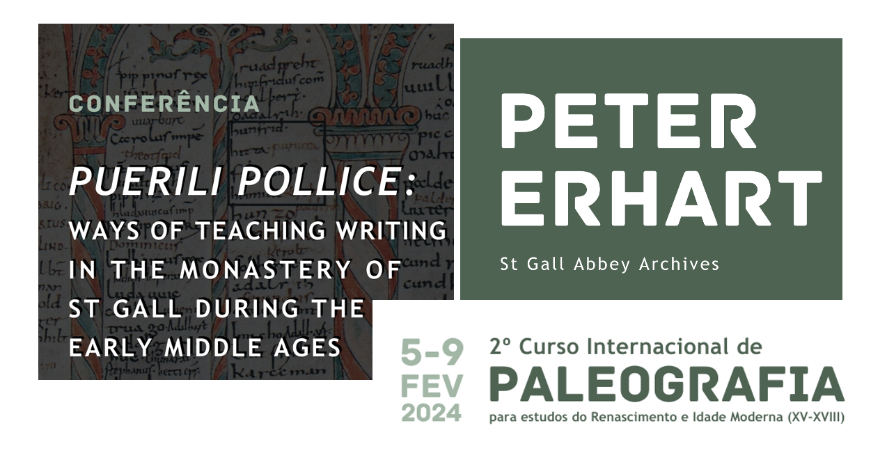 Conferência por Peter Erhart (St. Gall Abbey Archives)